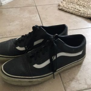 Leather vans